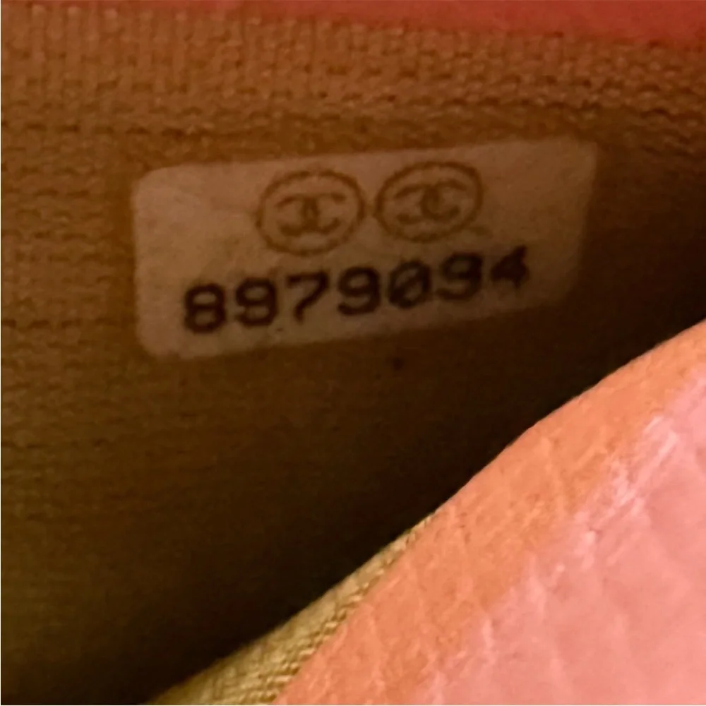 Chanel Pink Grained Calfskin CC Button Long Wallet